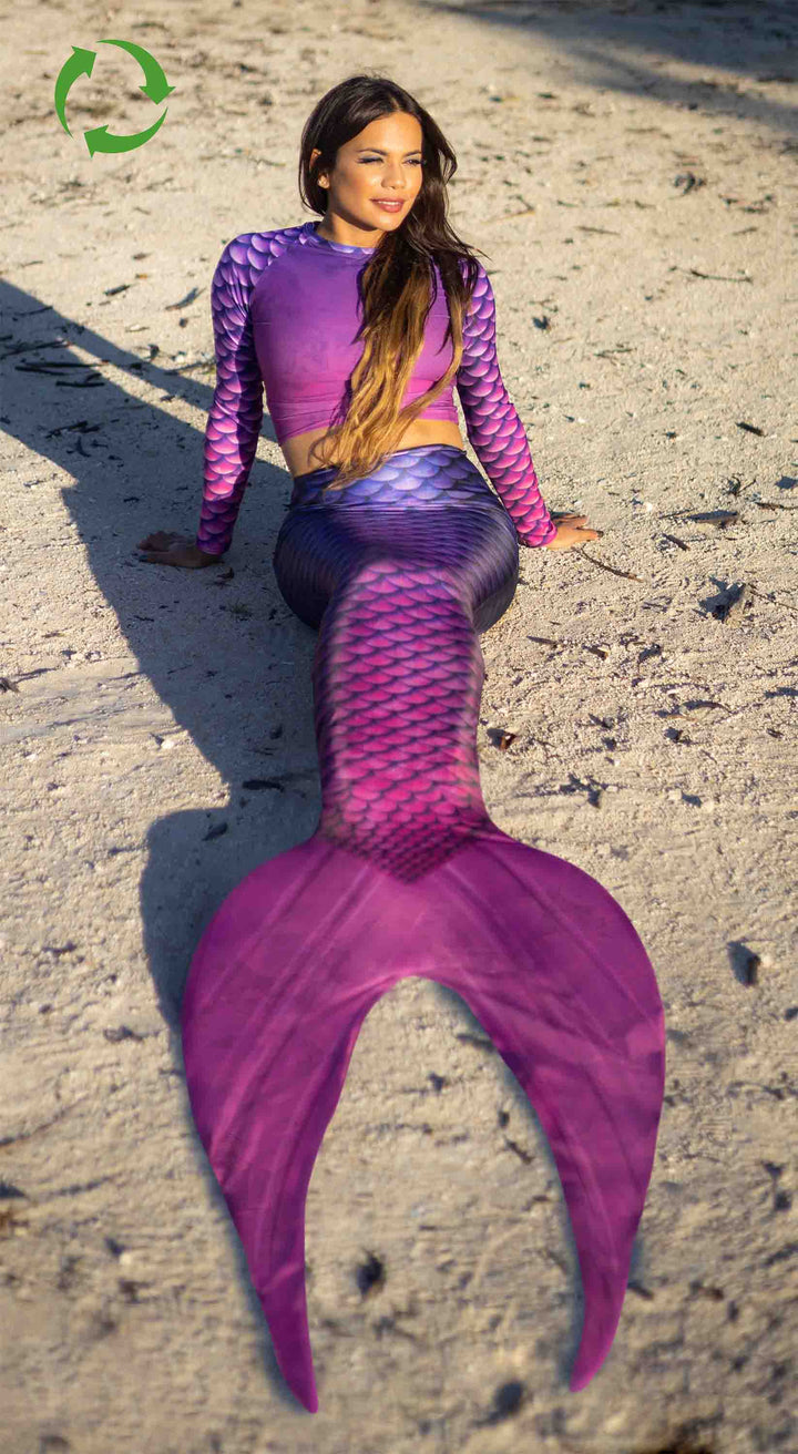 Acai Eco-SirenaTail | Recycled Mermaid Tail for Swimming