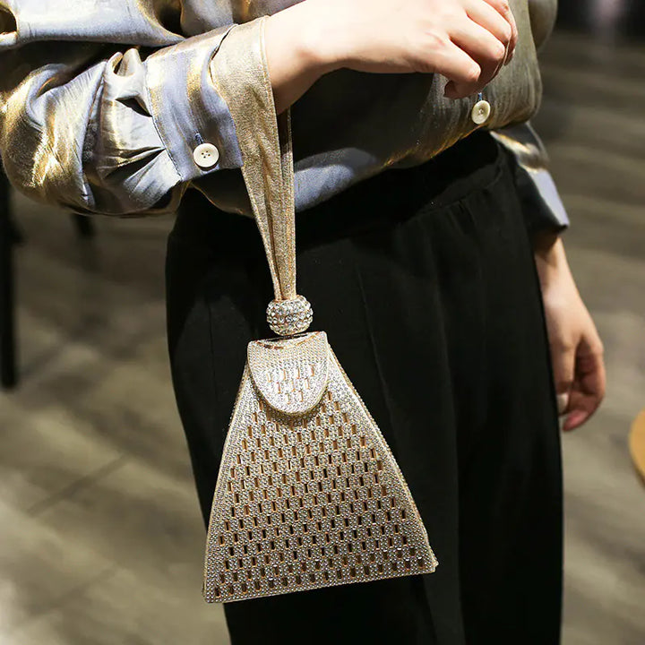 Luxury Rhinestone Clutch Bag for Women – Sparkling Evening Purse