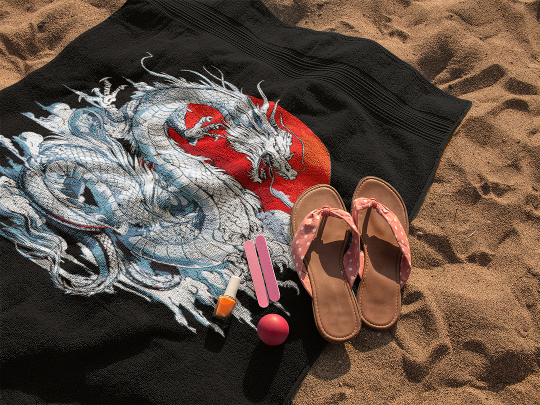 Beach Towel - Emperor Dragon