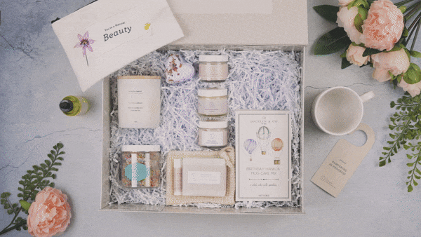 Birthday Gift Basket for Her | Pampering Spa Gift Box