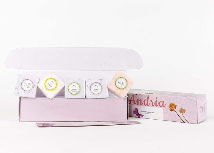 Mixed-Scent Shower Steamers Gift Set – 5 Aromatherapy Fizzies