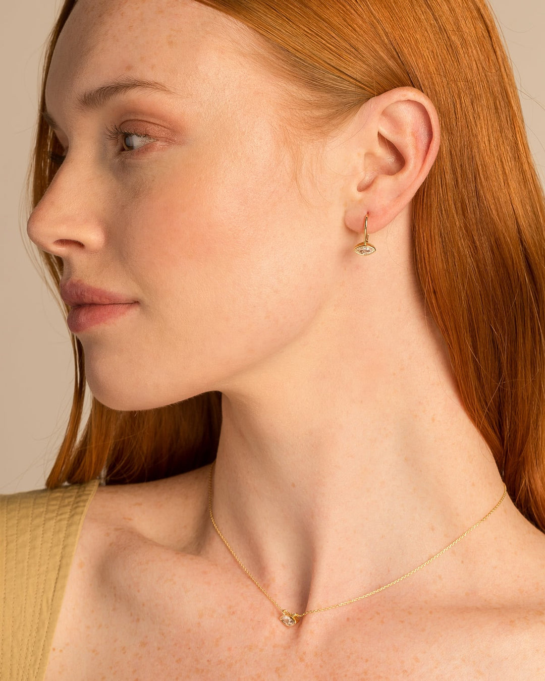 Self Love Marquise Drop Earrings – Inspirational Jewelry
