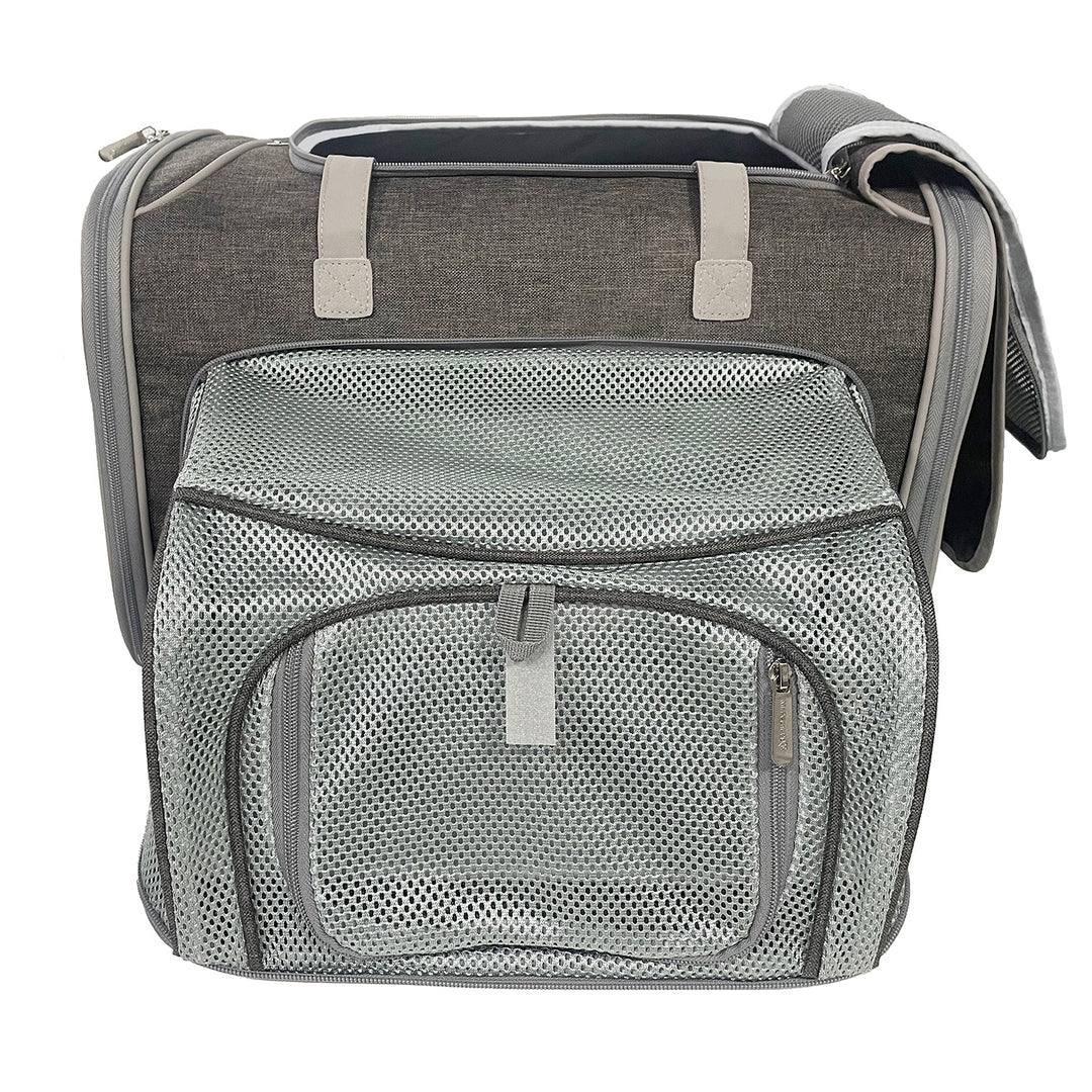 Mr. Peanut's Gold Series Standard Size Airline Compliant Expandable Pet Carrier V3.0