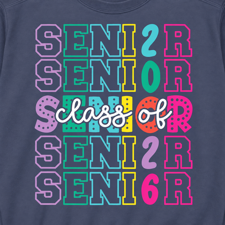 Senior Class of Sweatshirt 2026, Graduation Gift