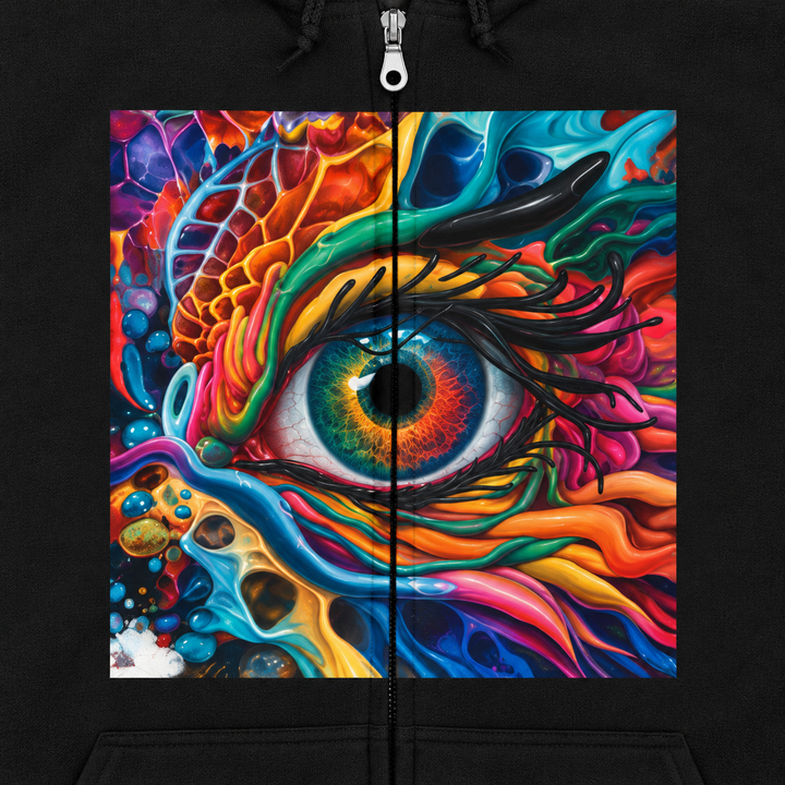Dragon Eye - Unisex Heavy Blend™ Full Zip Hooded Sweatshirt
