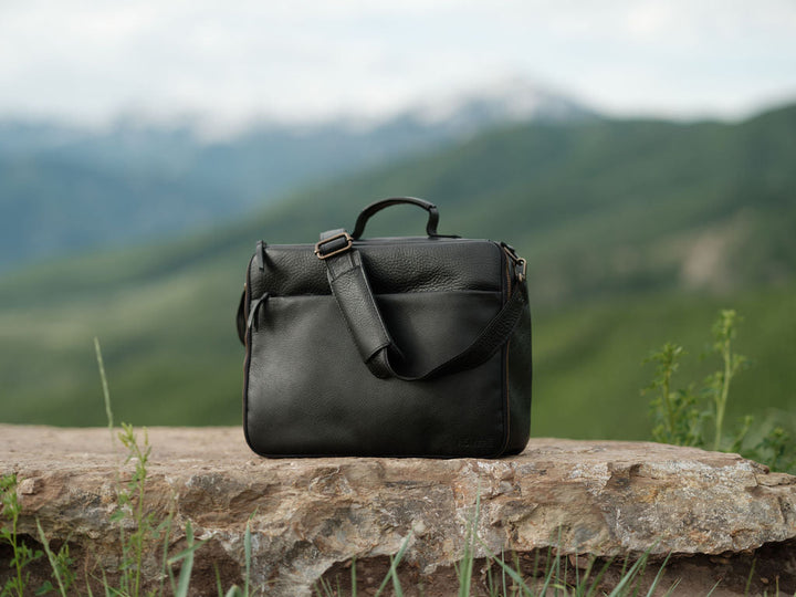 Leather CPAP Travel Bag | Full Grain Leather Travel Case