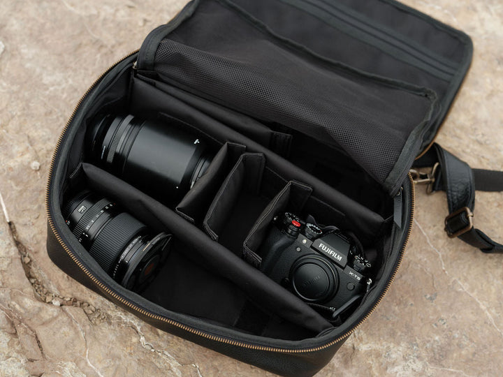 Leather CPAP Travel Bag | Full Grain Leather Travel Case