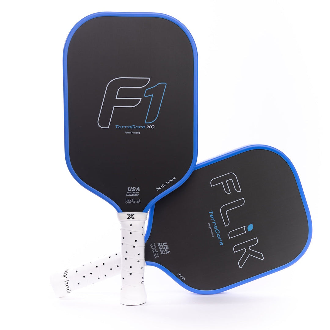 FLiK F1 Elongated Pickleball Paddle – USAP Approved Performance Paddle
