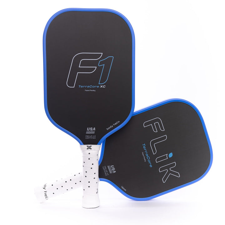 FLiK F1 Elongated Pickleball Paddle – USAP Approved Performance Paddle
