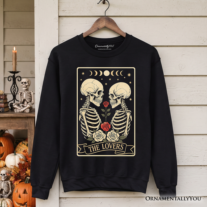 Skeleton “The Lovers” Tarot Sweatshirt
