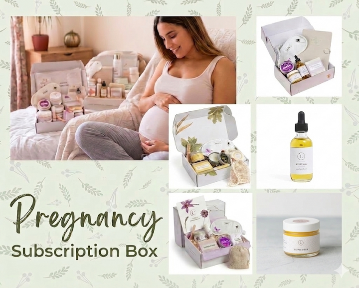 Pregnancy & New Mom Spa Subscription Box | 1-Year Gift