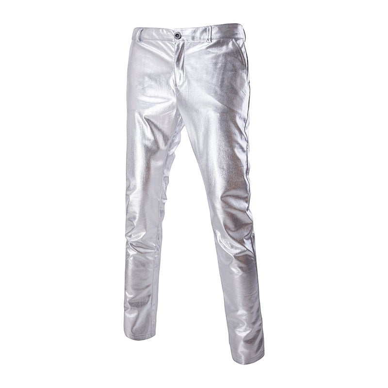 Men’s 2-Piece Slim-Fit Wedding Suit – Gold, Silver or Black