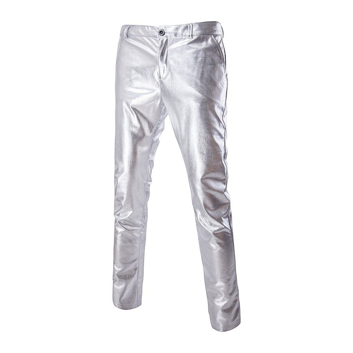 Men’s 2-Piece Slim-Fit Wedding Suit – Gold, Silver or Black