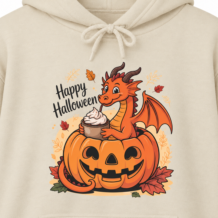 Playful Halloween Dragon Hoodie