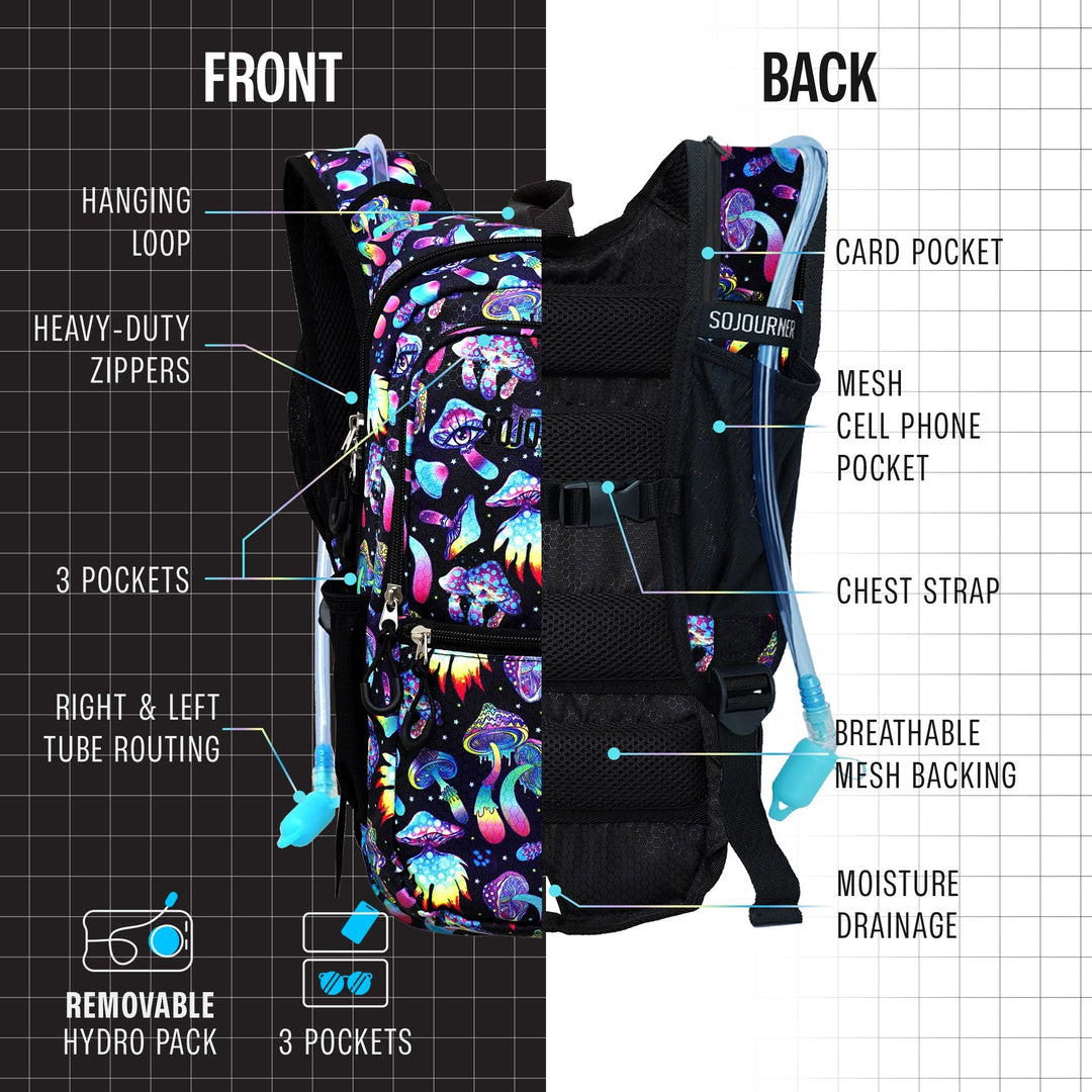 Hydration Pack Backpack (Medium)