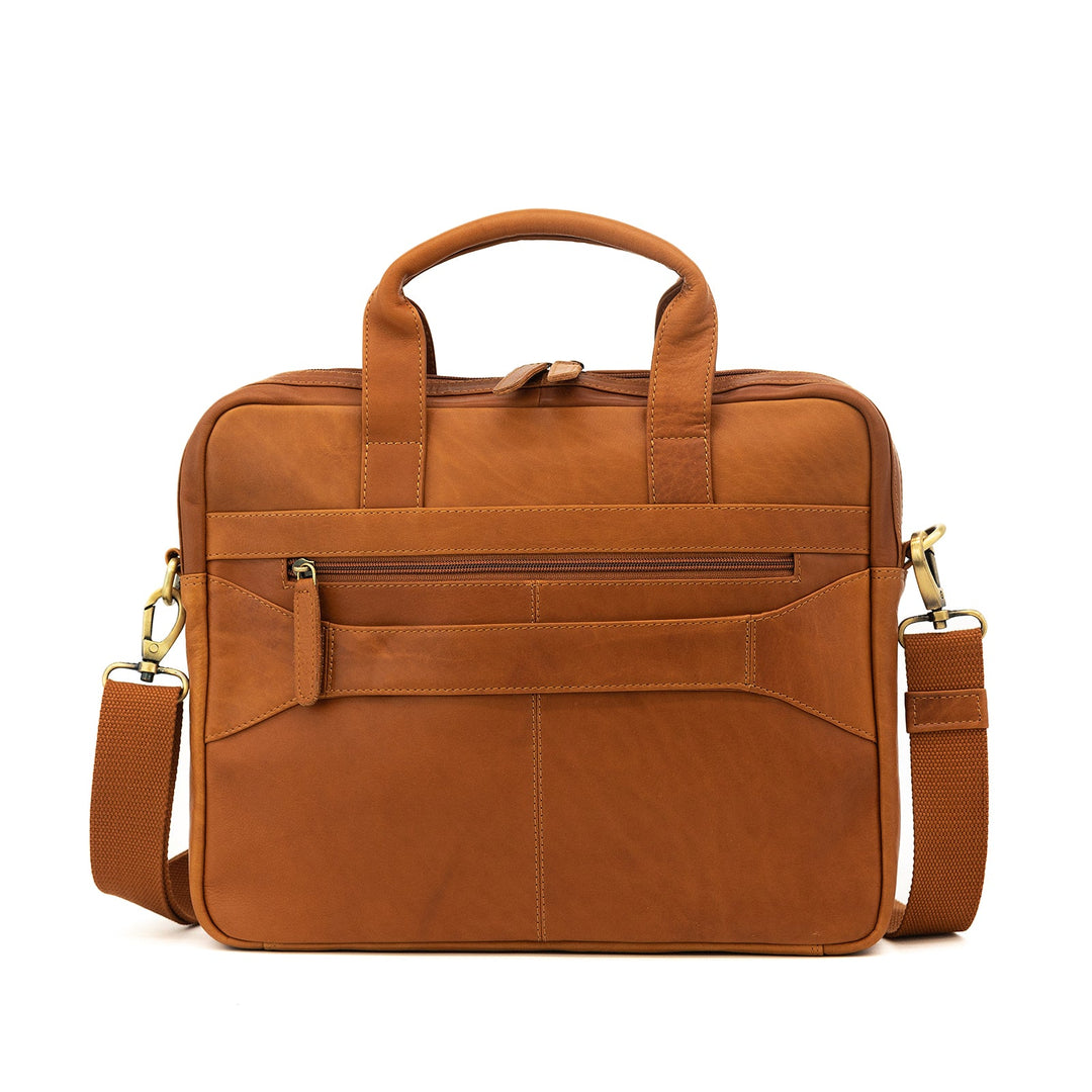 Katmai 13-Inch Leather Laptop Case | Premium Cowhide Briefcase