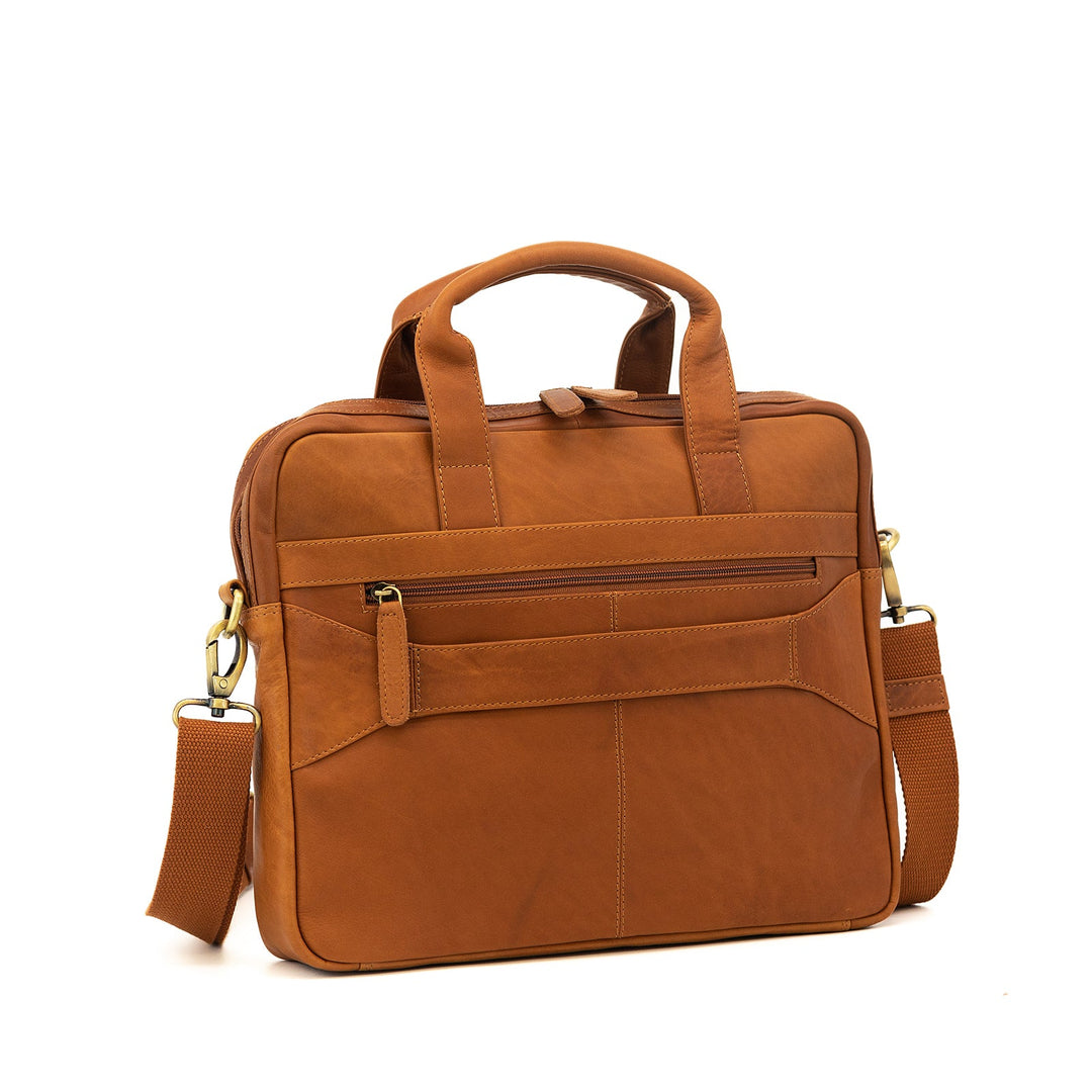 Katmai 13-Inch Leather Laptop Case | Premium Cowhide Briefcase