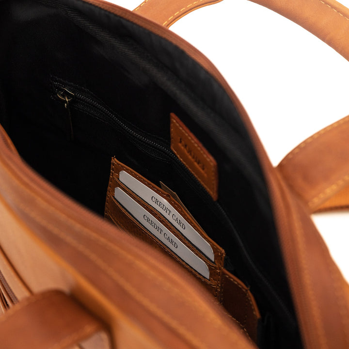 Katmai 13-Inch Leather Laptop Case | Premium Cowhide Briefcase