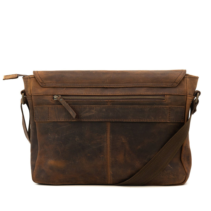 Limited Edition Yukon Leather Messenger | Full Grain Laptop Bag