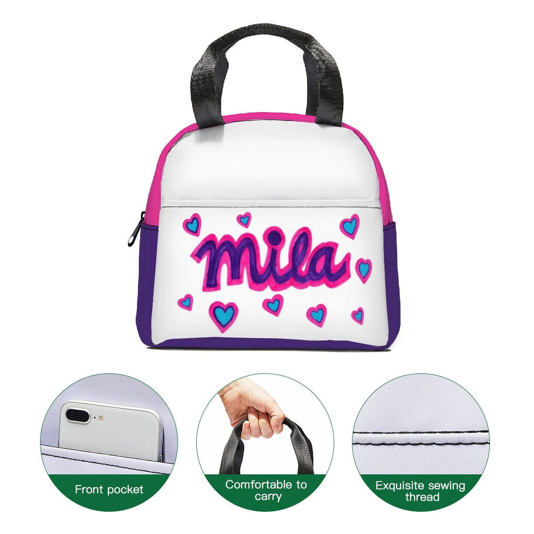 Kids’ Drawing Custom Lunch Bag – Upload Their Artwork