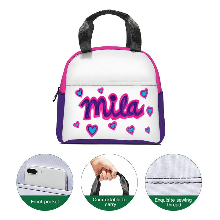 Kids’ Drawing Custom Lunch Bag – Upload Their Artwork