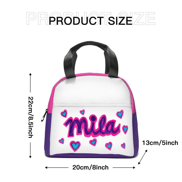 Kids’ Drawing Custom Lunch Bag – Upload Their Artwork