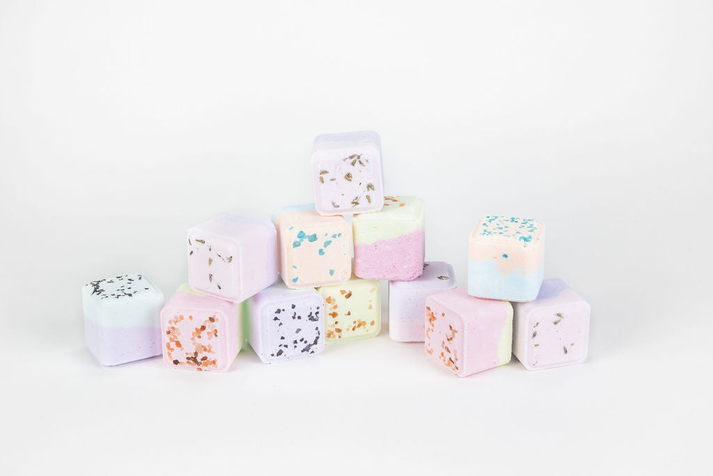 Mixed-Scent Shower Steamers Gift Set – 5 Aromatherapy Fizzies