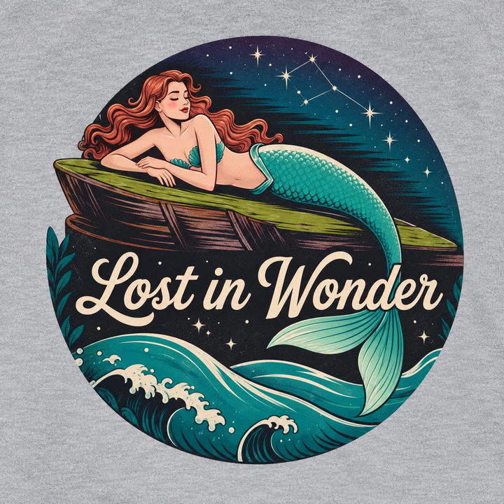 Lost in Wonder Hoodie: Cozy Unisex Sweatshirt for Adventure Lovers