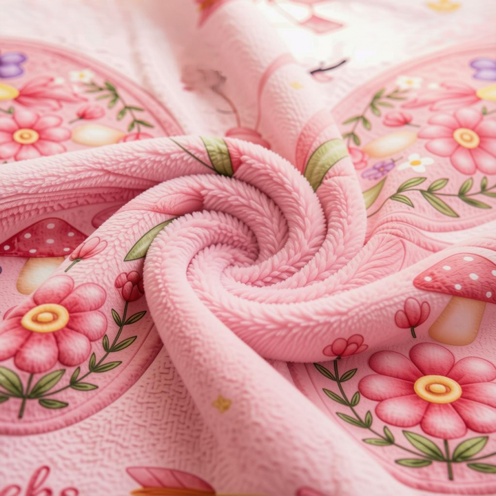 Personalized Butterfly Baby Milestone Photo Blanket