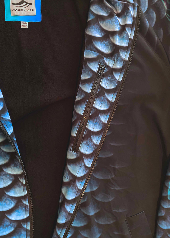 Midnight AquaLite Eco-Parka | Lightweight Waterproof Swim Parka