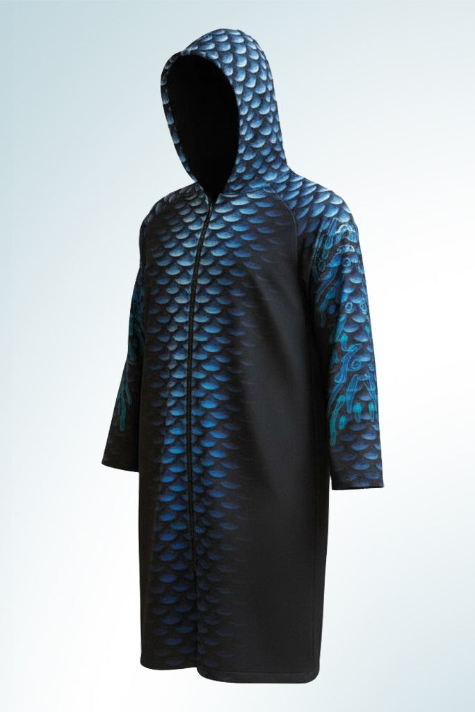 Midnight AquaLite Eco-Parka | Lightweight Waterproof Swim Parka