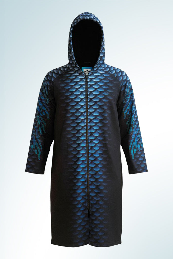 Midnight AquaLite Eco-Parka | Lightweight Waterproof Swim Parka