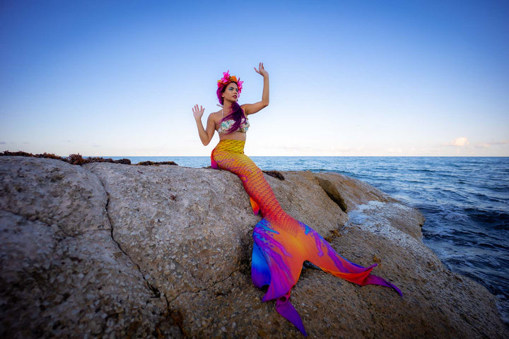 Mimosa Eco-DiveTail | Recycled Mermaid Tail for Swimming