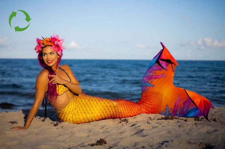 Mimosa Eco-DiveTail | Recycled Mermaid Tail for Swimming