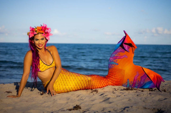 Mimosa Eco-DiveTail | Recycled Mermaid Tail for Swimming