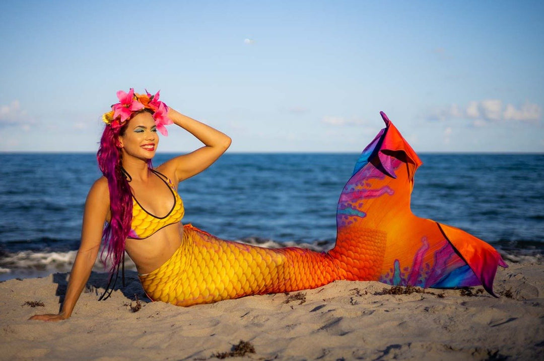 Mimosa Eco-DiveTail | Recycled Mermaid Tail for Swimming