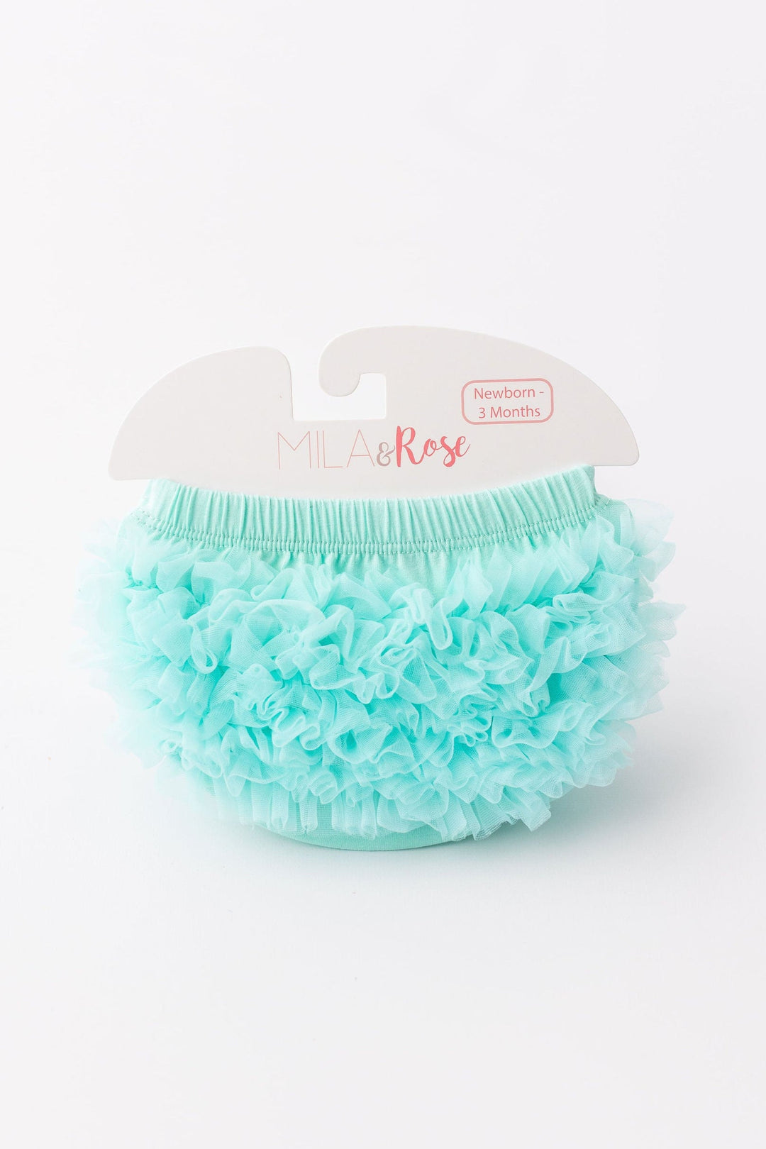 Mint Ruffle Bum Bloomer – Baby Ruffle Diaper Cover