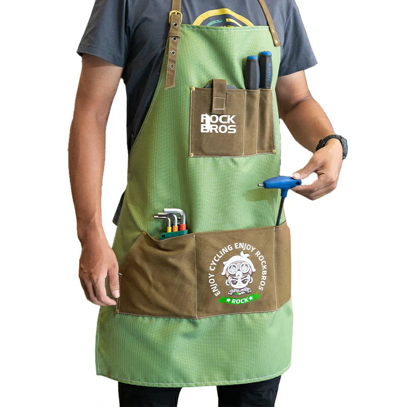 Multi-Pocket Work Apron | Water-Resistant Utility