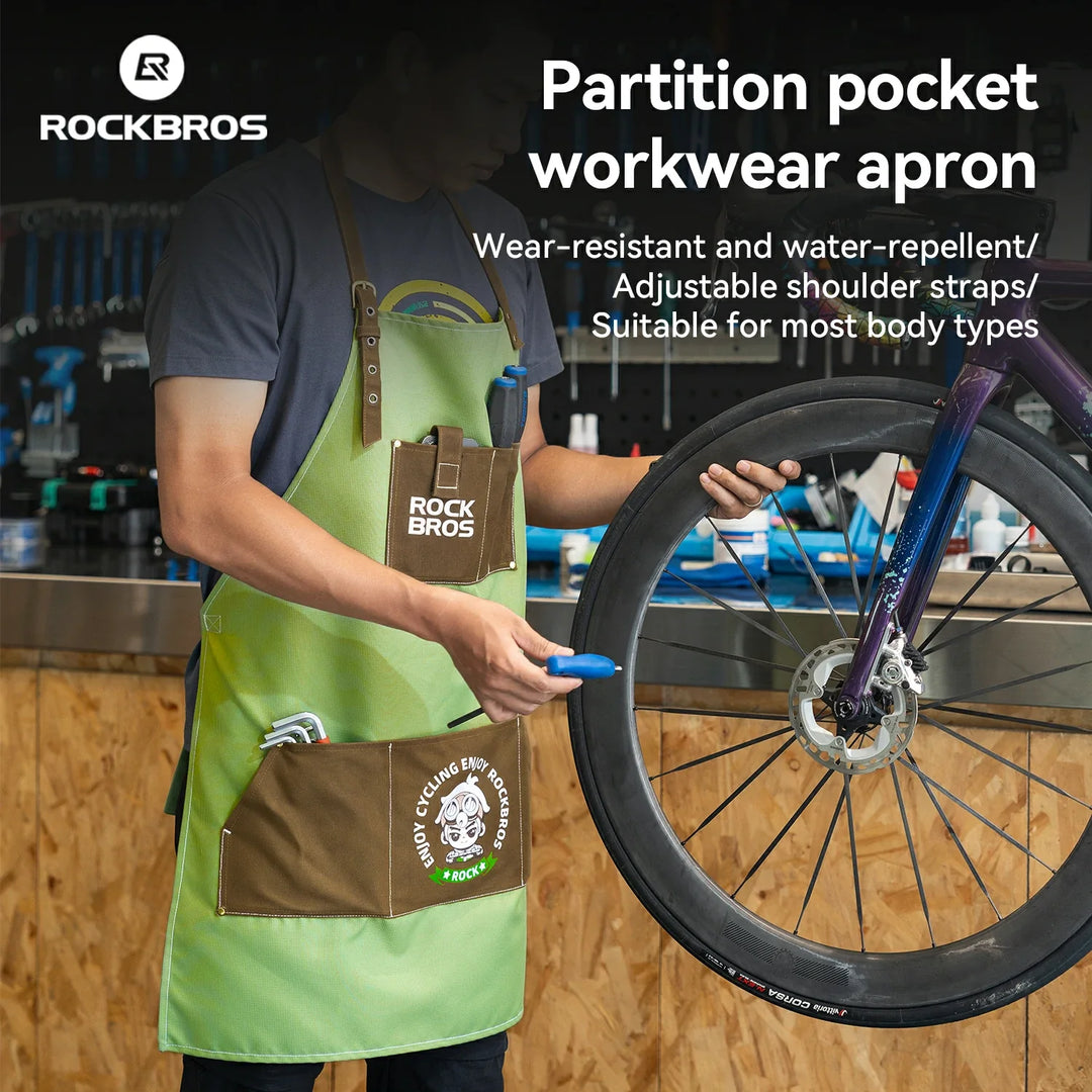Multi-Pocket Work Apron | Water-Resistant Utility