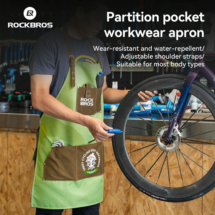 Multi-Pocket Work Apron | Water-Resistant Utility