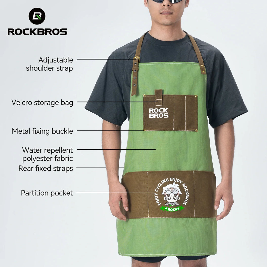 Multi-Pocket Work Apron | Water-Resistant Utility