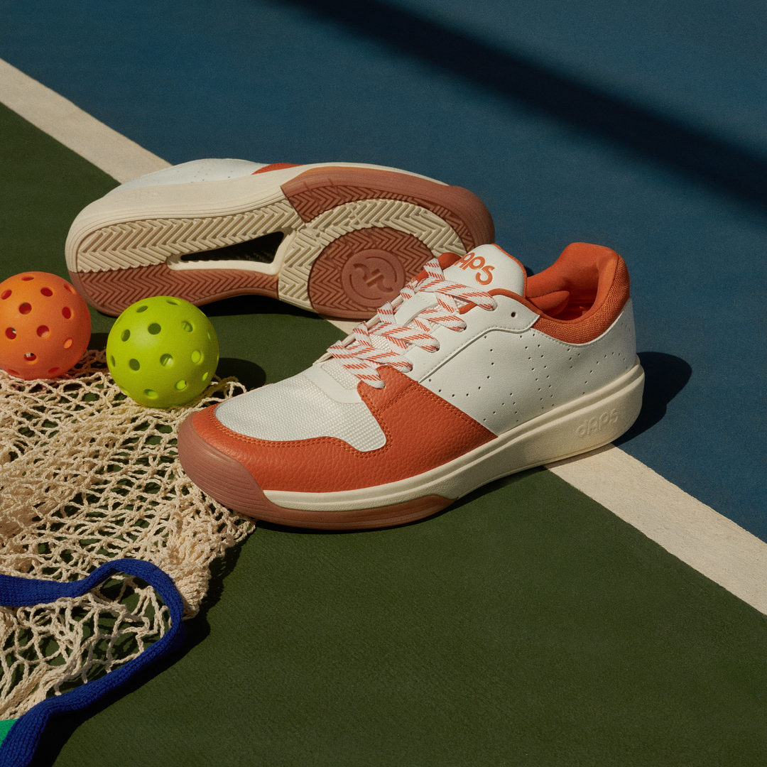 DAPS DESI Low Burnt Orange Men's Pickleball Shoes | Speed