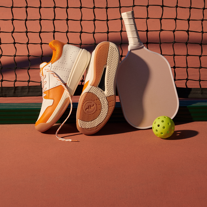 DAPS DESI Low Burnt Orange Men's Pickleball Shoes | Speed