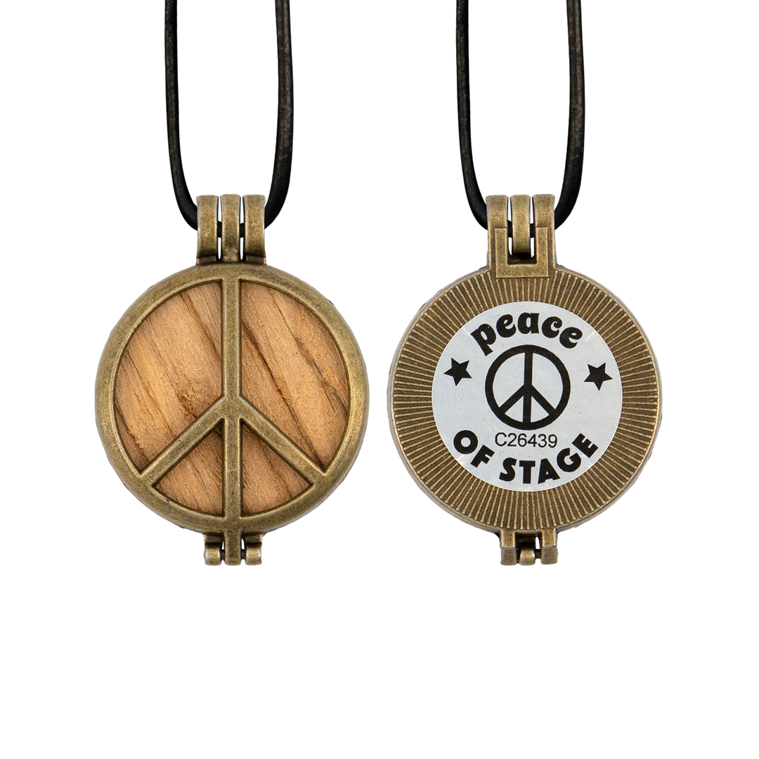 Peace of Stage Woodstock 1969 Locket Pendant