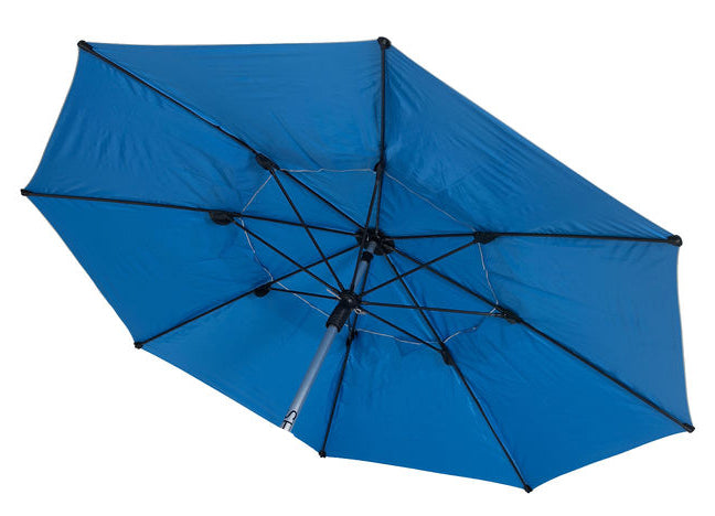 ShadeTee Portable Golf Sun Shade with Telescopic Pole – Pinehurst Skies Blue