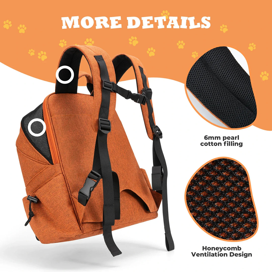 ROCKBROS Folding Bike Pet Carrier Backpack for Travel