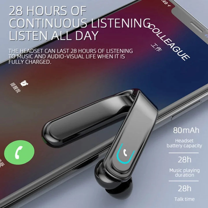 Wireless Bluetooth Business Headset with Microphone