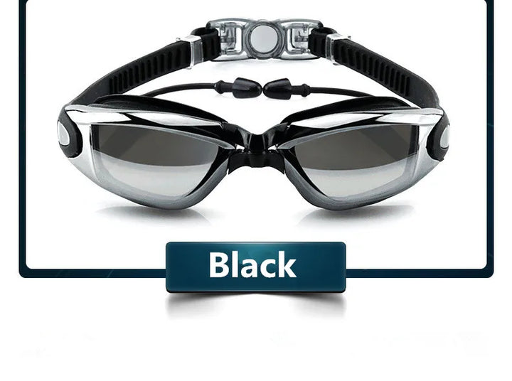 Professional Swimming Goggles Anti-Fog Waterproof Silicone Swim Glasses for Adults