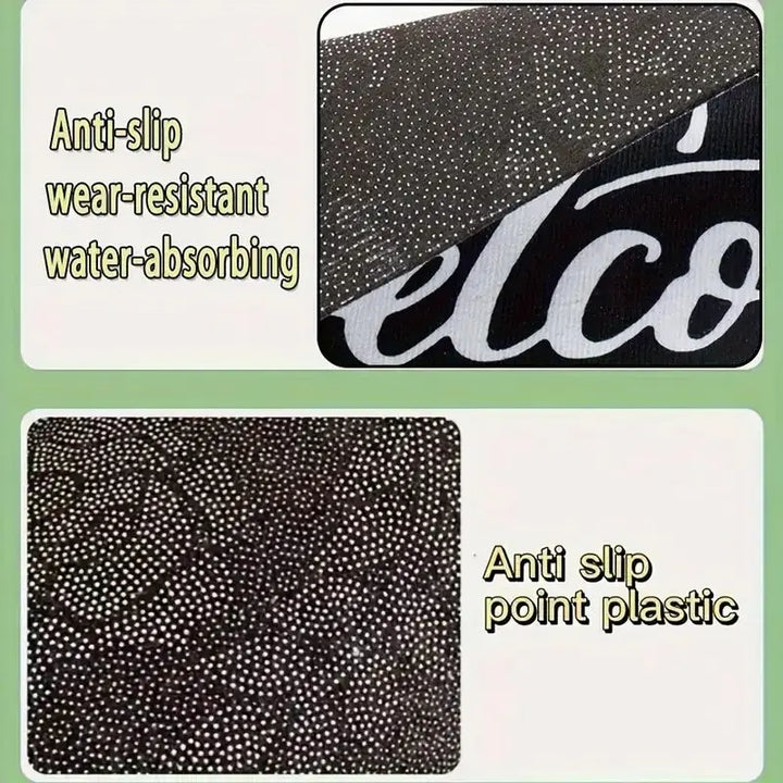 3D Crystal Velvet Non-Slip Doormat | Optical Illusion Entry Rug