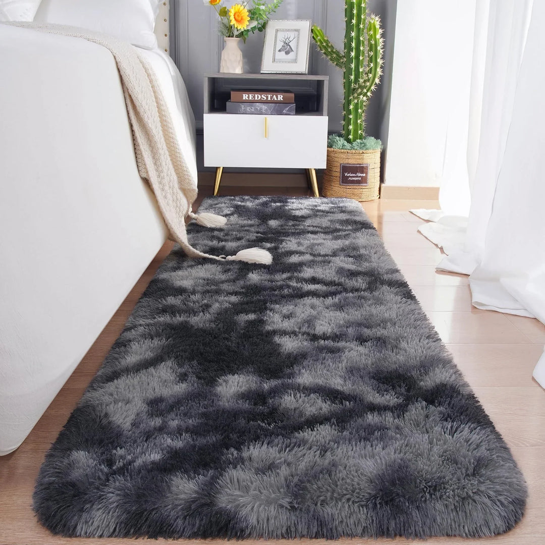 Plush Shag Area Rug | Soft Fluffy Carpet for Bedroom & Nursery